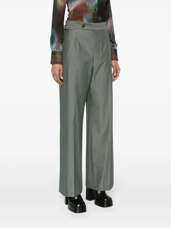 パンツ VIVIENNE WESTWOOD LAUREN COTTON WIDE-LEG PANTS Vivienne Westwood 