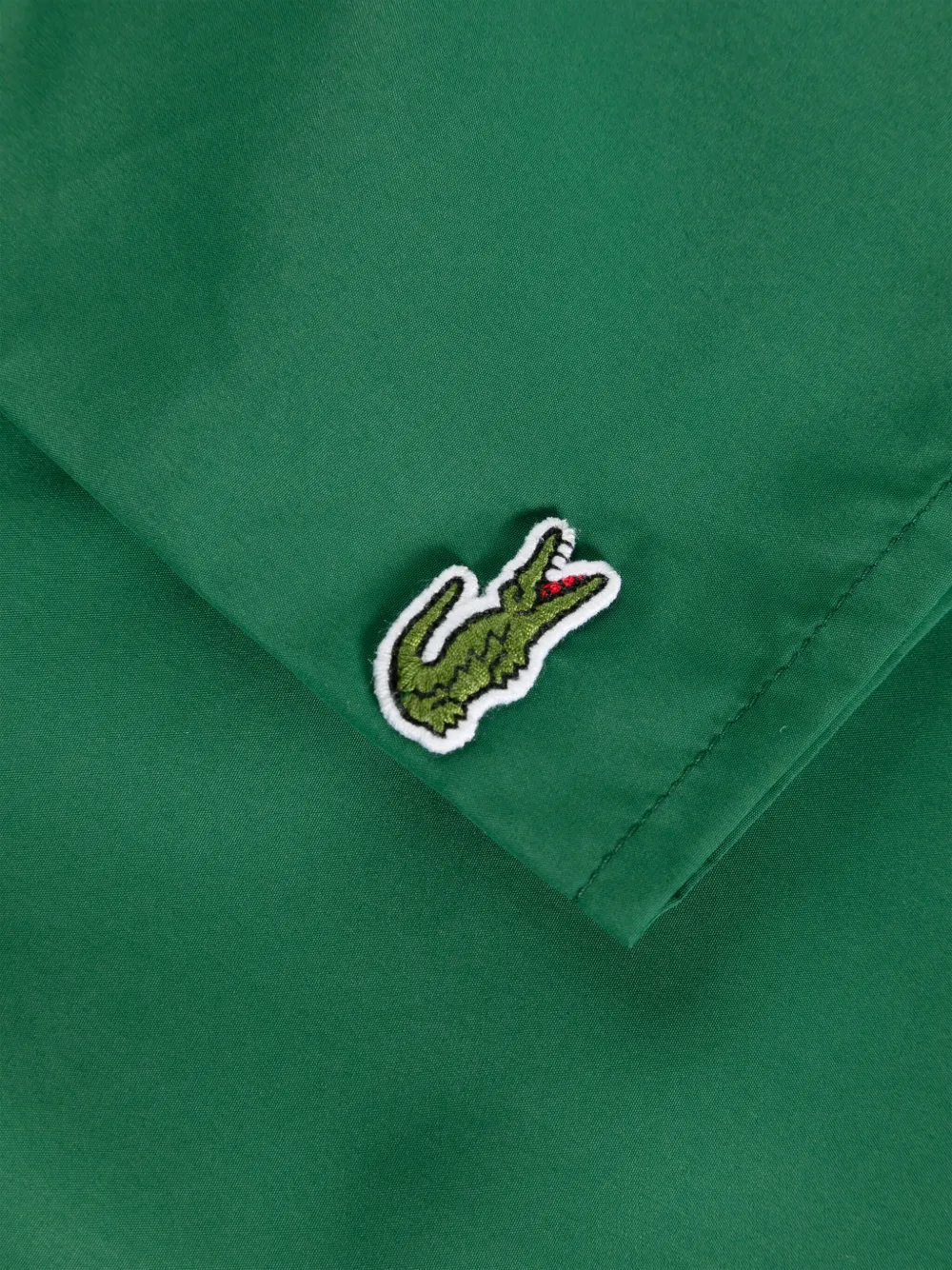 Shop Lacoste Short De Bain À Patch Logo In Green