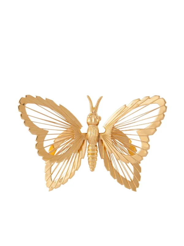 Broche Ancienne En Forme De Papillon/insecte - Vintage - Occasion