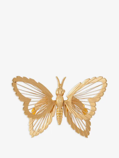 Monet Pre-Owned 1970s butterfly-motif brooch