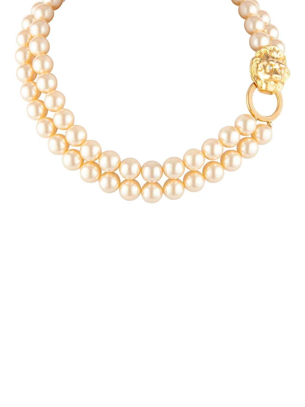 Pre-owned Kenneth Jay Lane 1990s Set In Gold