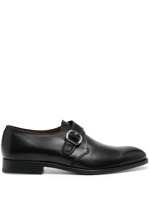 Fratelli Rossetti Leather Monk Shoes - Farfetch