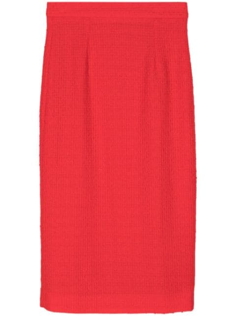 JANE Sloane high-waisted tweed skirt 