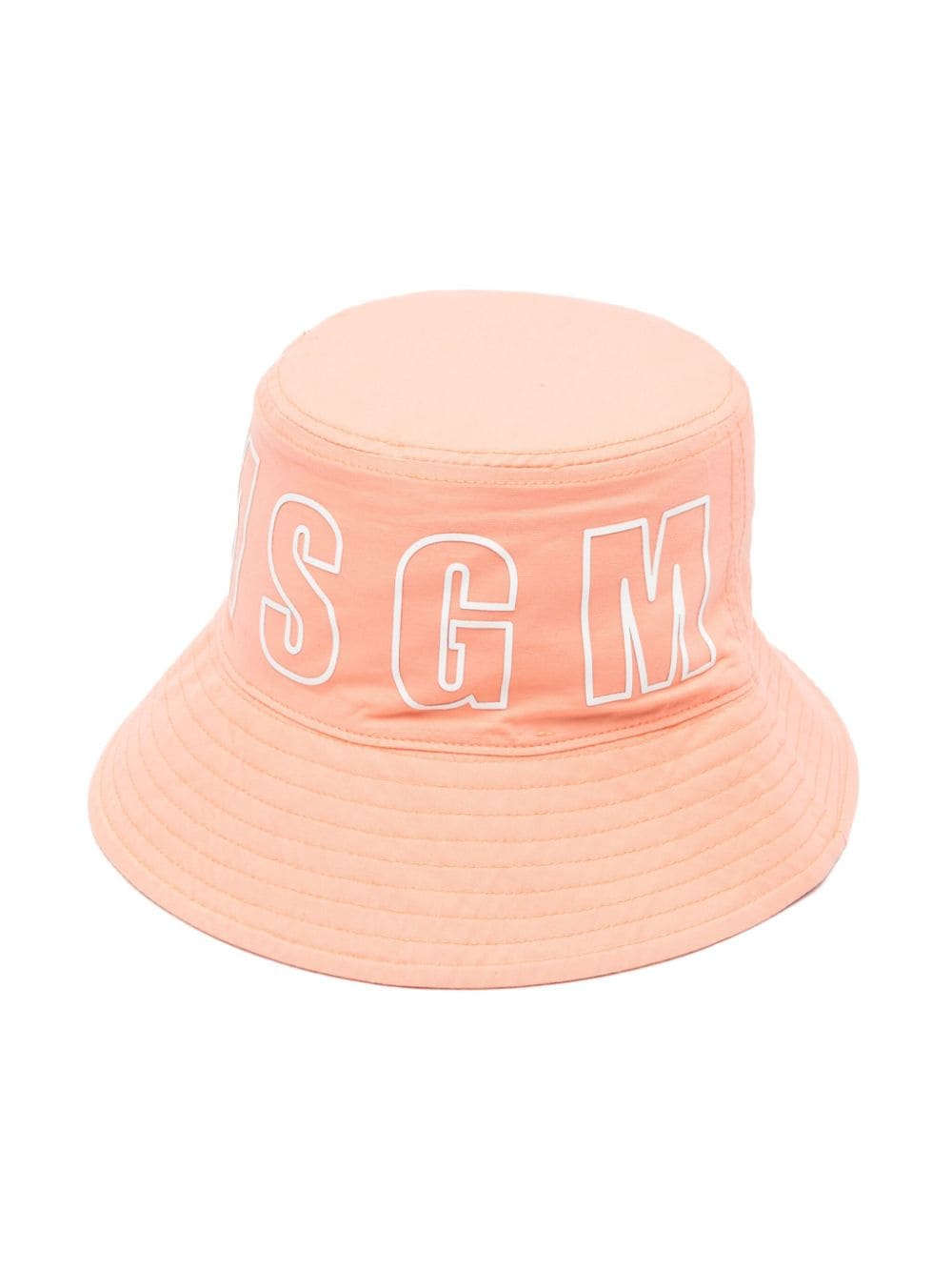 Image 1 of MSGM Kids logo-print bucket hat