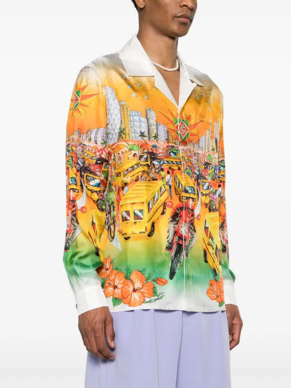 Casablanca シルクシャツ casablanca シルクシャツ M - メルカリ