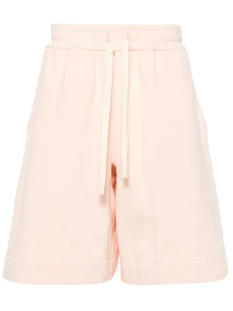 Jil Sander shorts deportivos con cordones en la pretina
