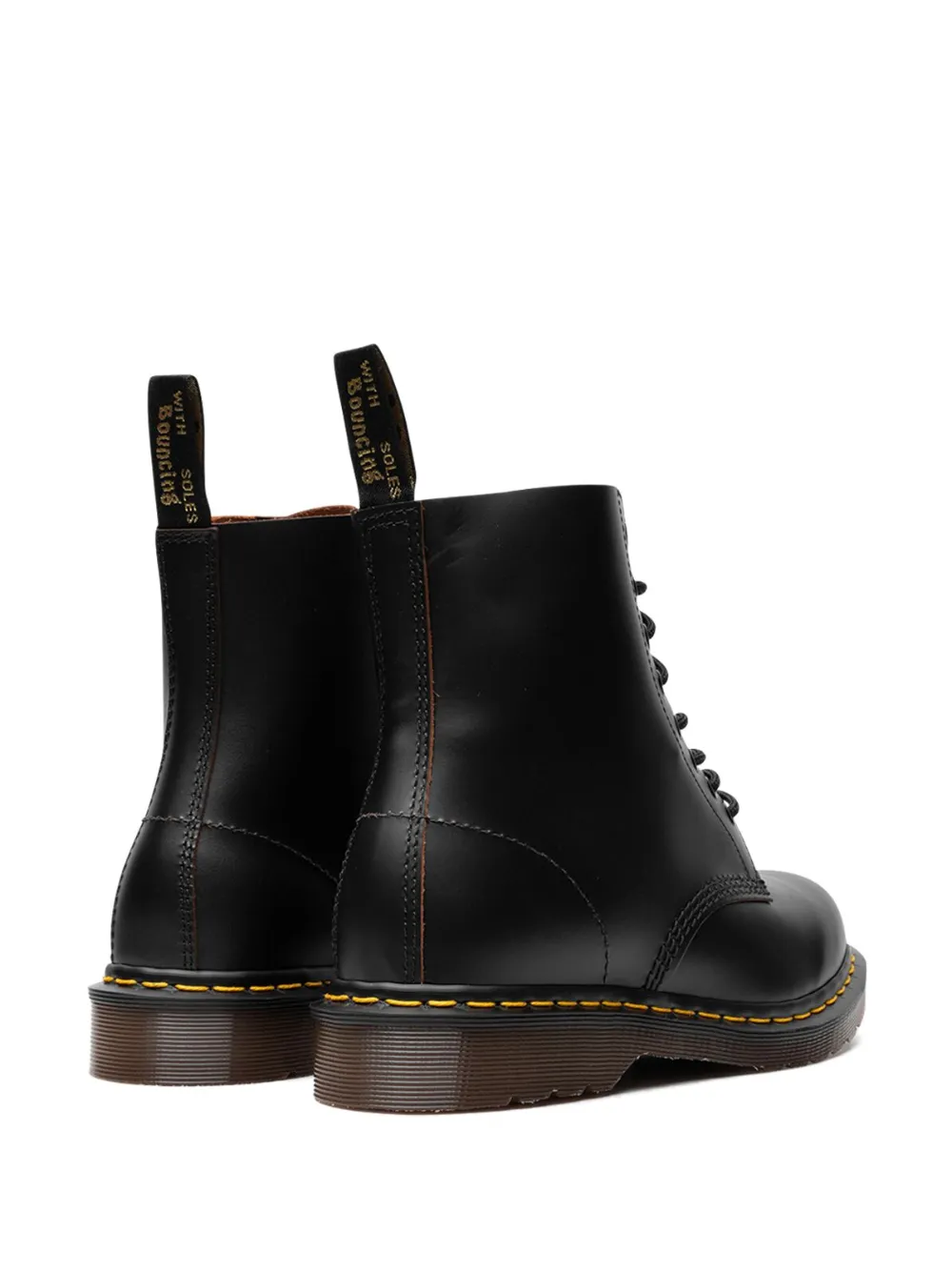 Dr. Martens' 1460 Pascal Combat Boots In Schwarz