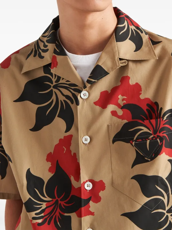 Prada floral shirt sale