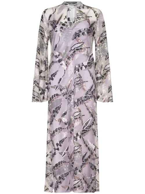 Robe longue Andria à sequins - Silvia Tcherassi - Modalova
