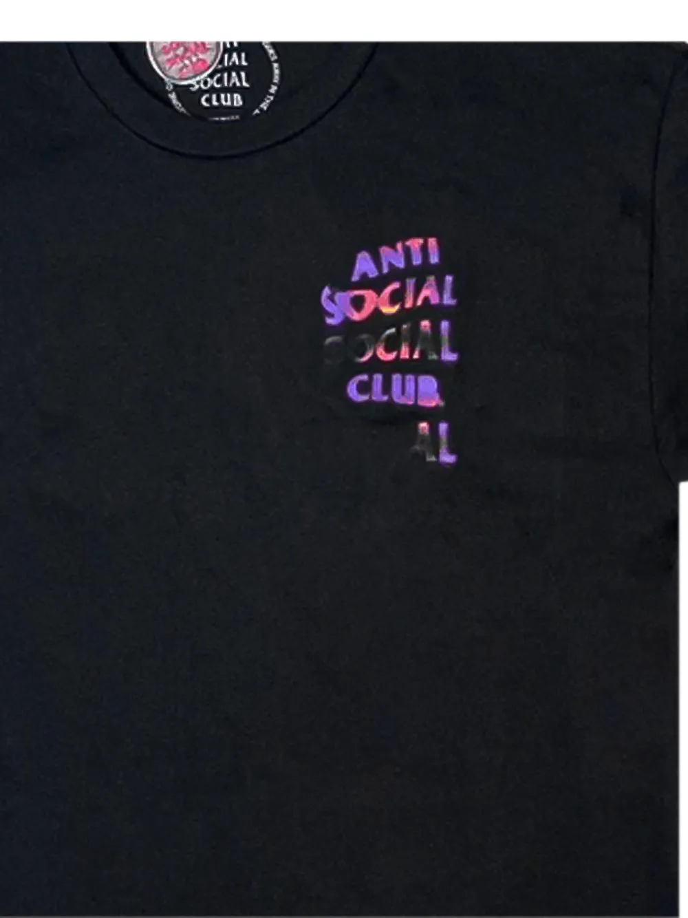 Anti Social Club Lava T-shirt met logo-detail Zwart