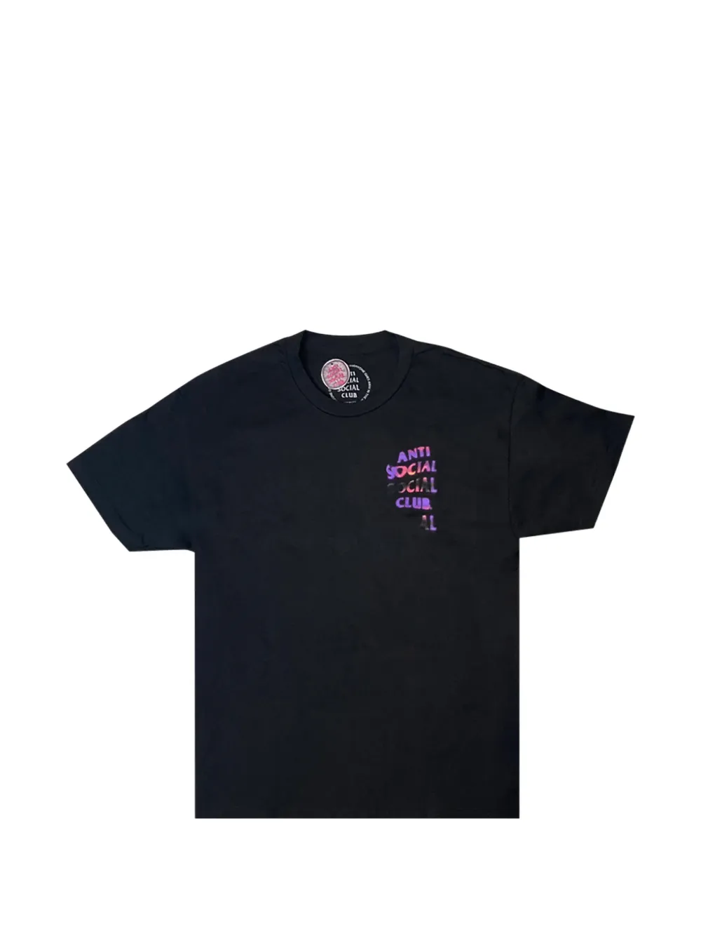 Anti Social Social Club Lava logo-detail T-shirt