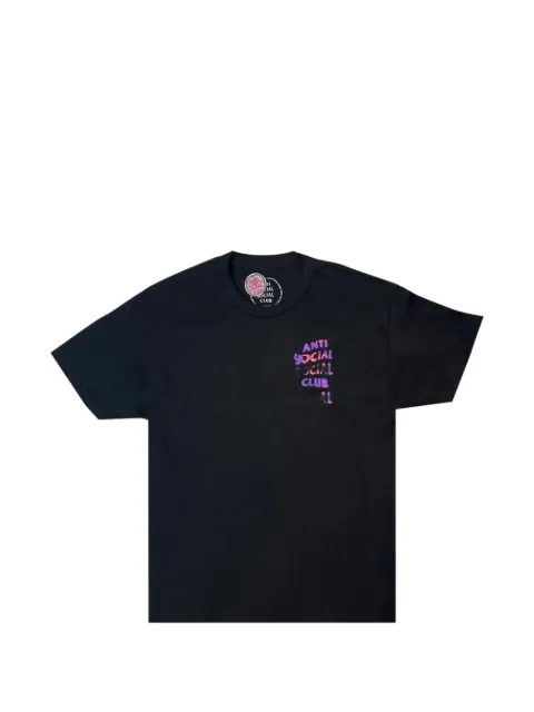 Anti Social Social Club Lava logo-detail T-shirt