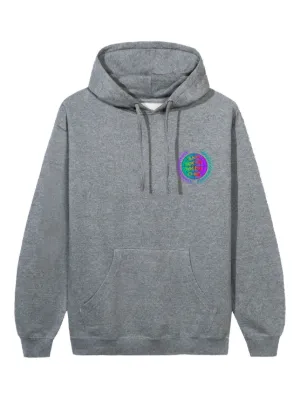 Palace x The North Face Purple Label Field Graphic Hoodie | Grey