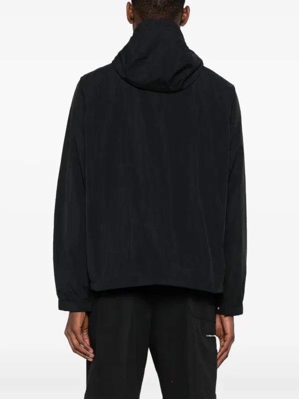 黒新品 WINDY AND RAINY × INAVANCE MIKADZUKI Maison Kitsuné Chillax Fox Hooded Windbreaker | Black | FARFETCH