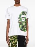 A BATHING APE® Side Big Ape Head ""ABC Camo"" T-shirt - White