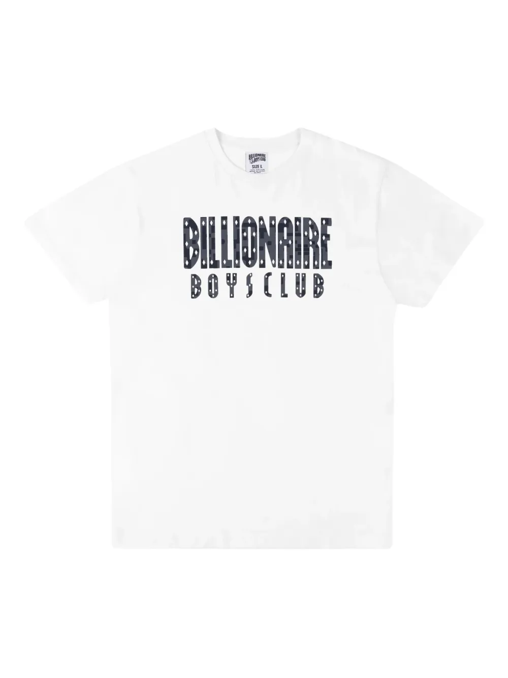 Billionaire Boys Club Straight QR short-sleeve T-shirt Wit