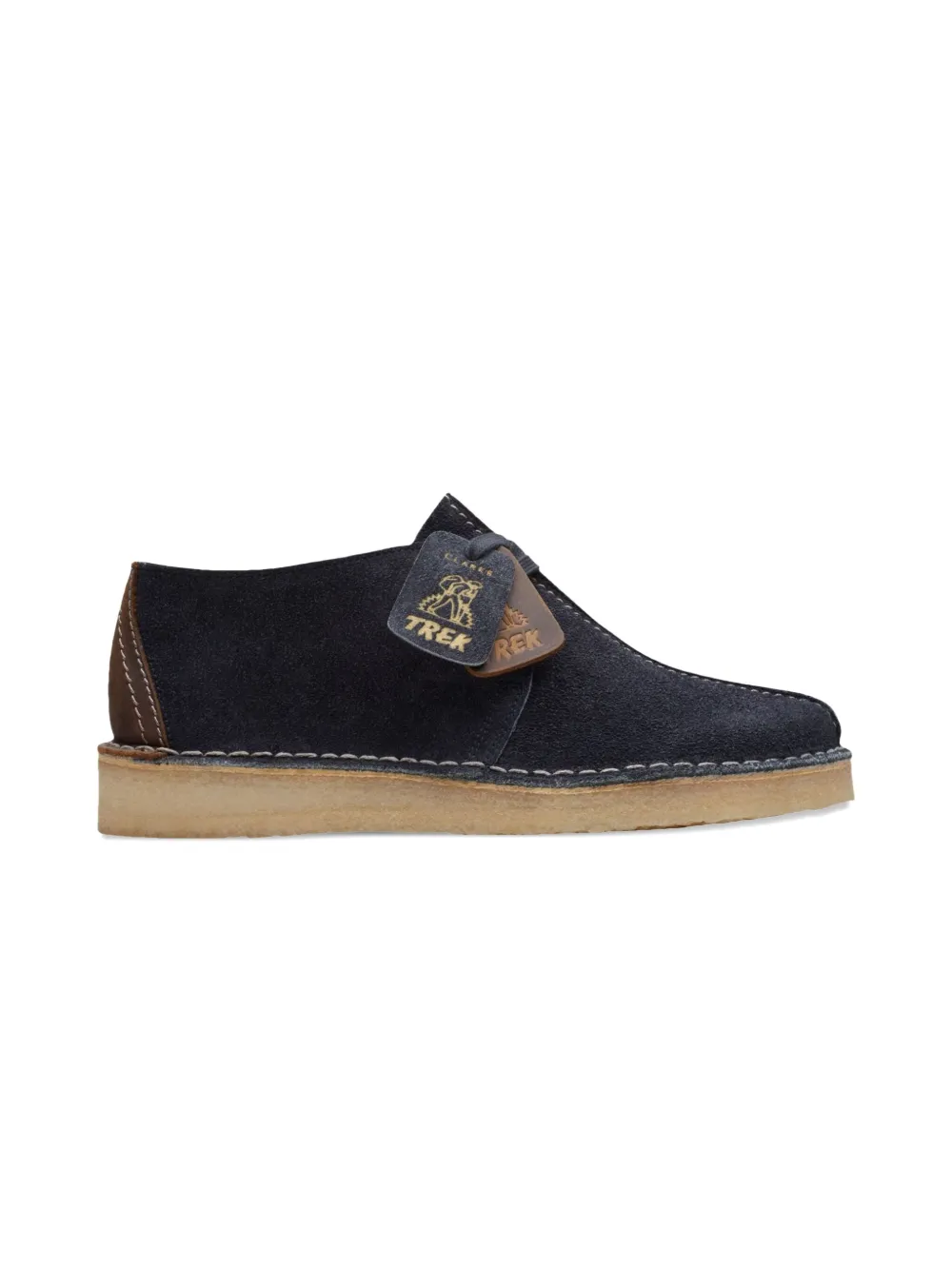 Clarks Trek "Ink Hairy Suede" desert boots Blue