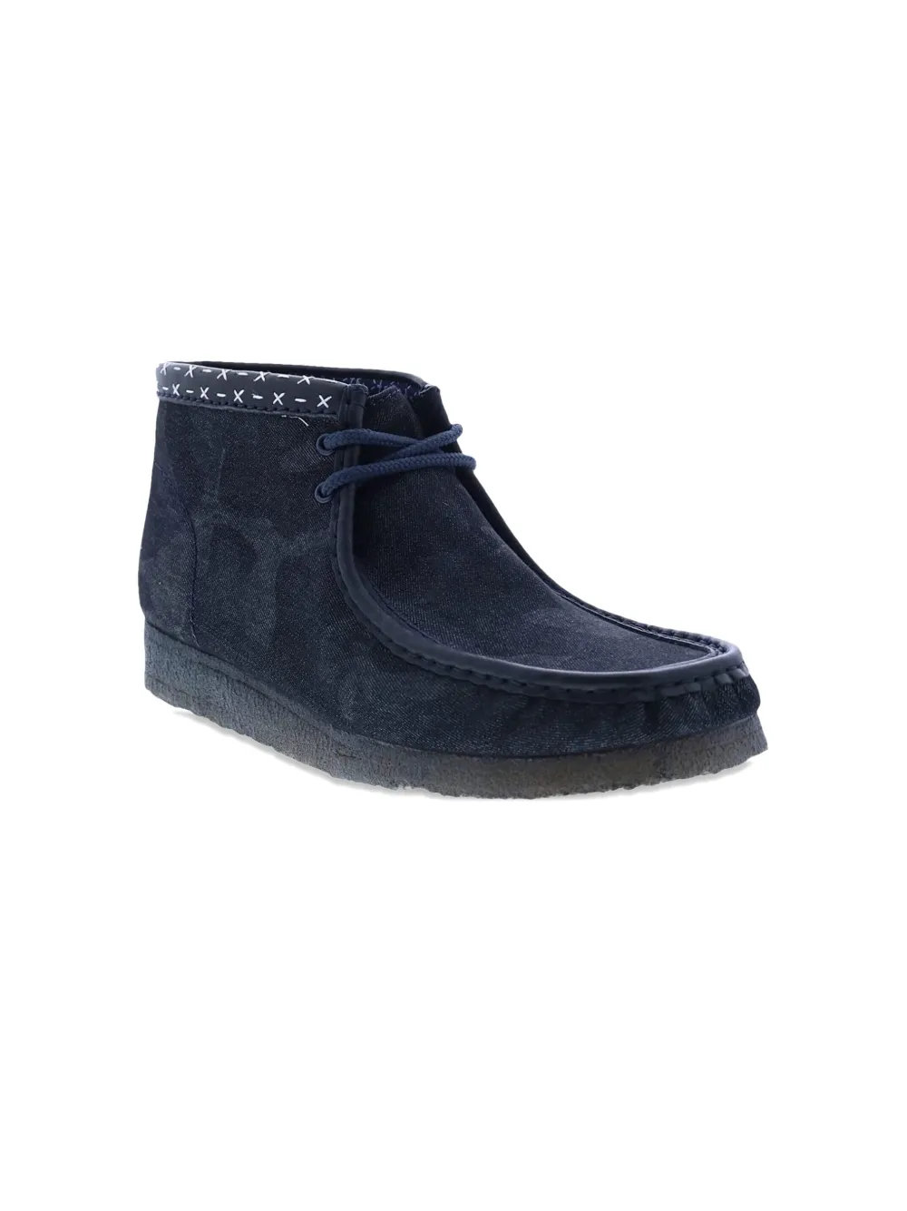 Clarks Wallabee "denim" Desert Boots