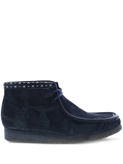 Clarks Wallabee "Denim" desert boots