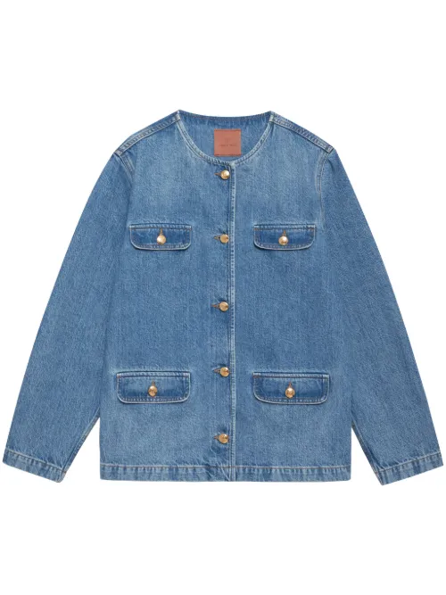 Veste Janet en jean - ANINE BING - Modalova