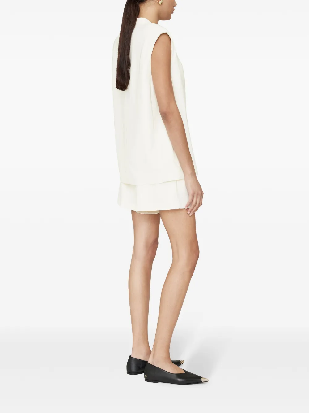V-Neck Draped Top