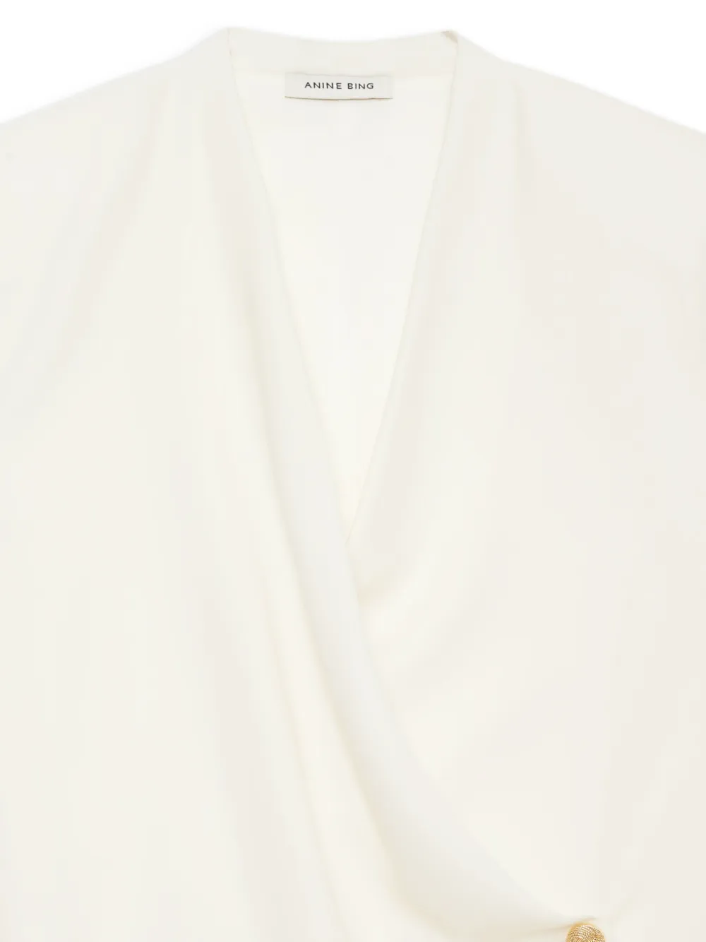 V-Neck Draped Top
