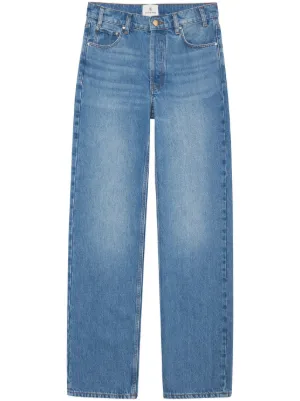 Alexander Wang ハイウエスト ジーンズ | ブルー | FARFETCH JP