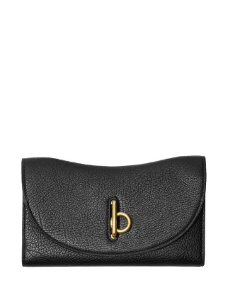 【BURBERRY】ROCKING WALLET Rocking Horse Wallet in Black - Women, Leather | Burberry
