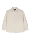 JACQUEMUS L'ENFANT Boulanger linen-blend shirt jacket - Neutrals