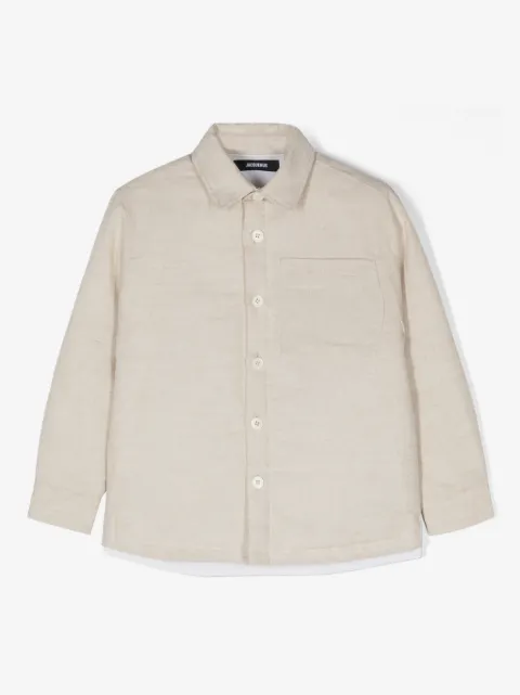 JACQUEMUS L'ENFANT sobrecamisa con botones