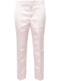 Philosophy Di Lorenzo Serafini cropped satin trousers - Pink