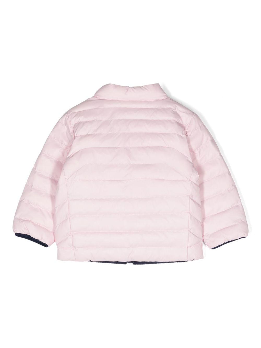 Shop Ralph Lauren Polo Pony Reversible Puffer Jacket In Pink