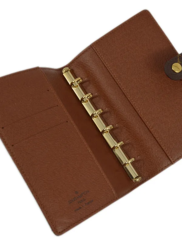 Louis Vuitton Pre-Owned 2002 Agenda PM Notebook Cover Brown