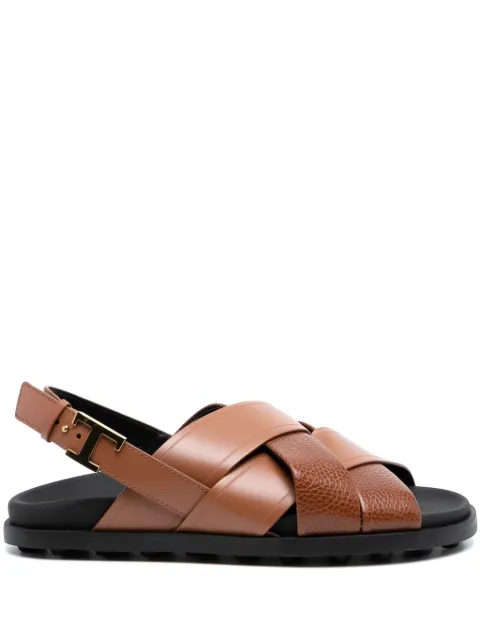 Tod's interwoven leather sandals