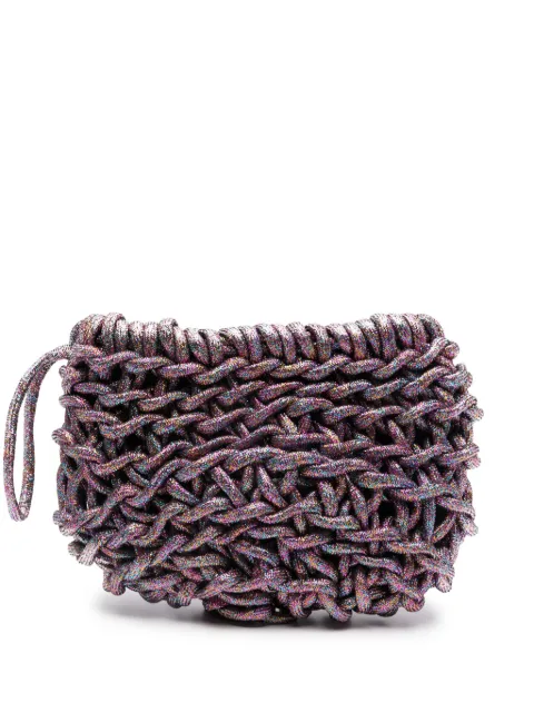 Alienina Vero interwoven clutch