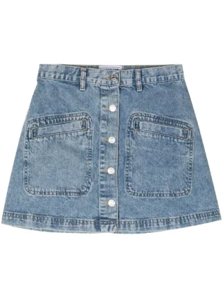 MOSCHINO JEANS Aライン デニムミニスカート - Farfetch 