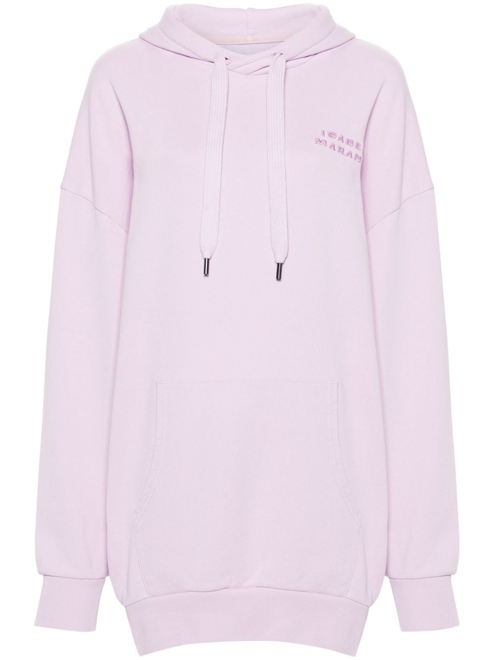 Isabel Marant Solena Drop-shoulder Hoodie In Purple