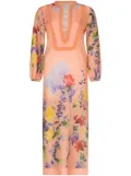 Silvia Tcherassi Isernia maxi tunic dress - Orange