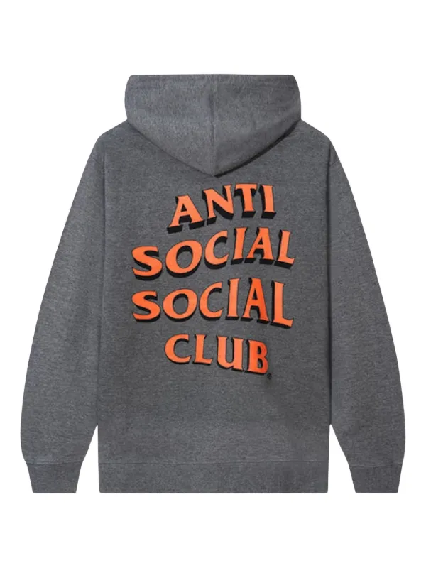 Anti Social Social Club Clamps Hoodie Grey FARFETCH