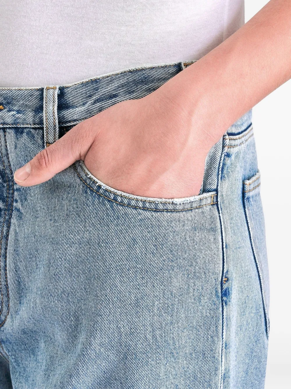 The Row Fred Jeans In Blue