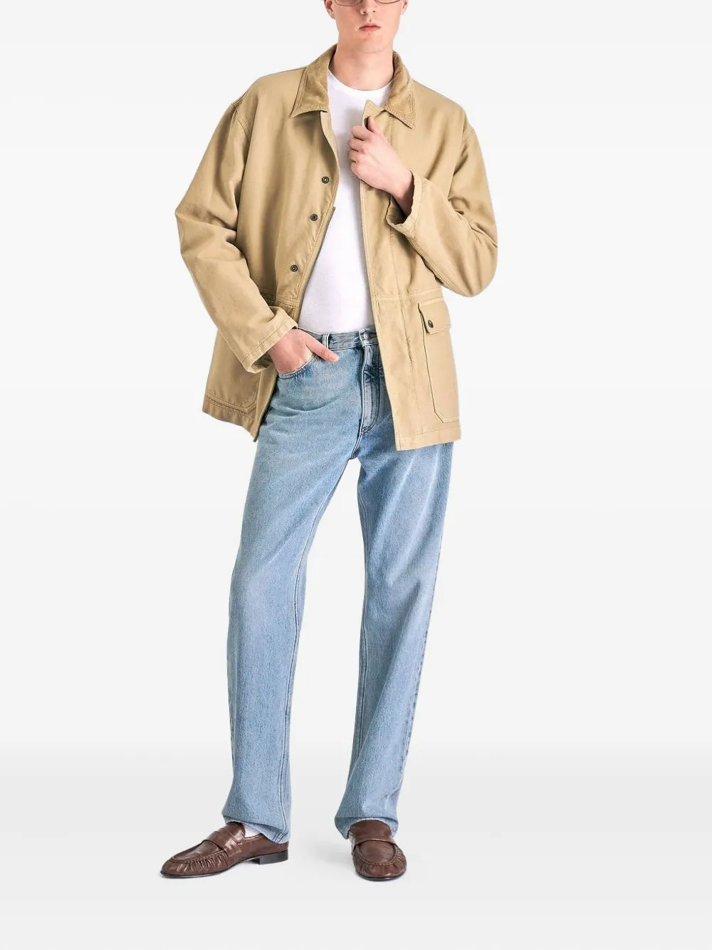 The Row Fred Jeans In Blue
