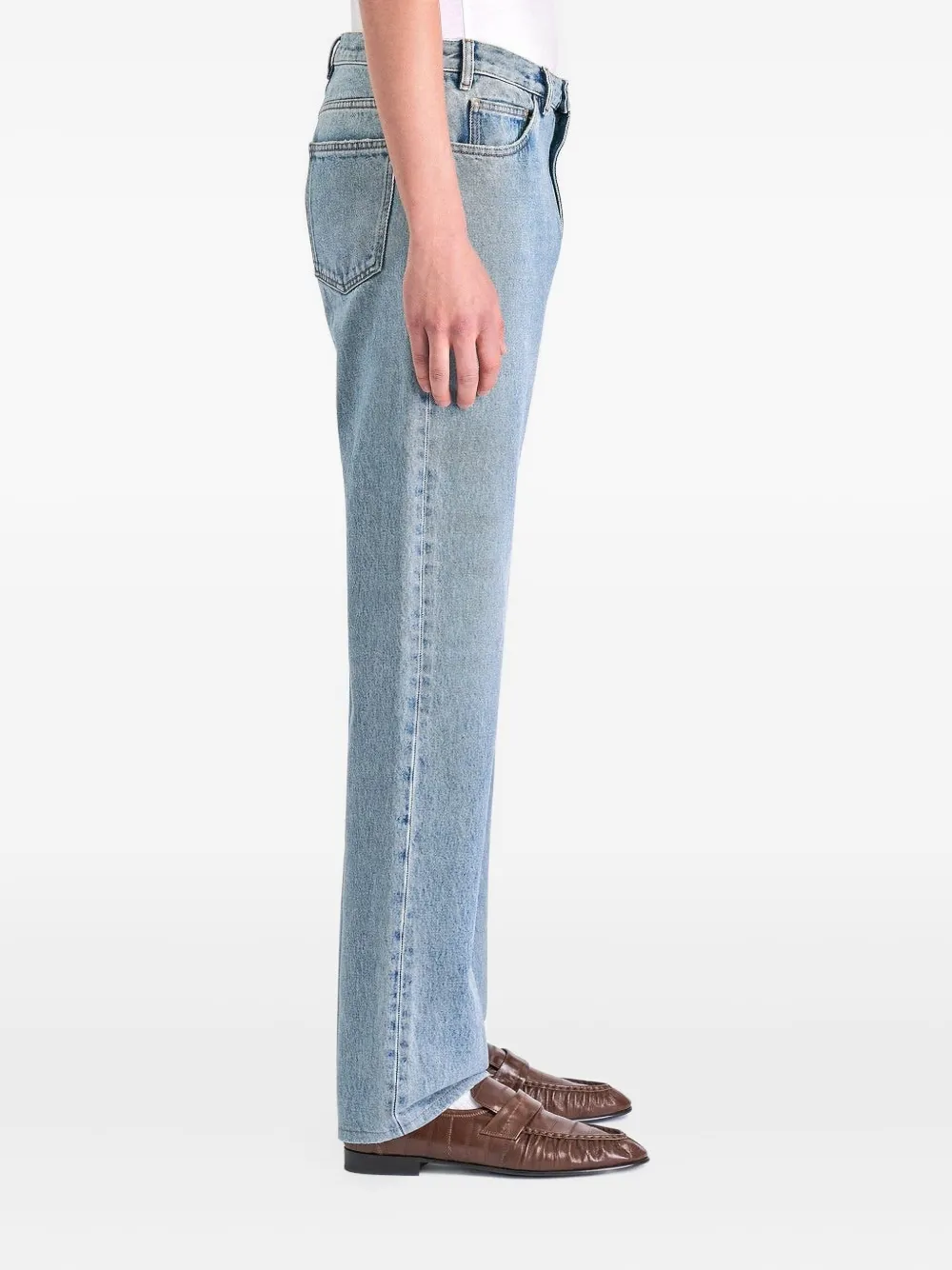 The Row Fred Jeans In Blue