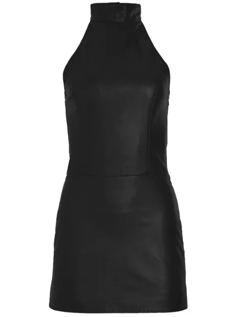 Retrofete Roxy leather minidress