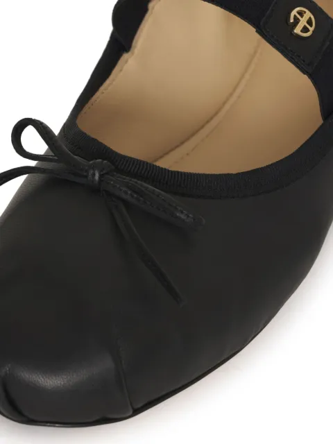 ANINE BING Jolie leather ballerina shoes A140214000 - 3
