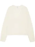 ANINE BING Athena cashmere jumper - Neutrals