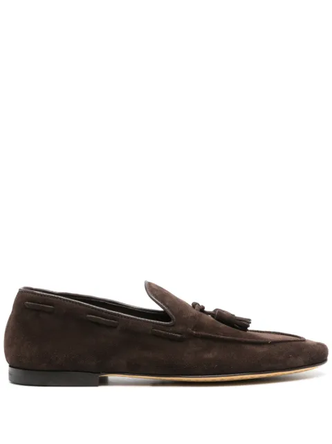 Officine Creative tassel-detailed suede loafers