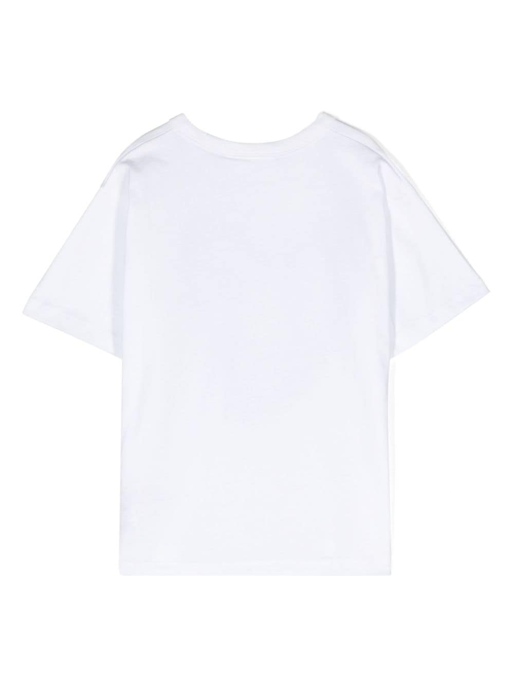 Molo T-shirt met hartprint - Wit