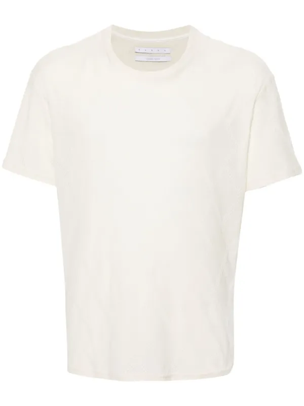 トップス RANRA SS24 STARRI T-SHIRT RANRA Starri Tシャツ | ニュートラル | FARFETCH JP