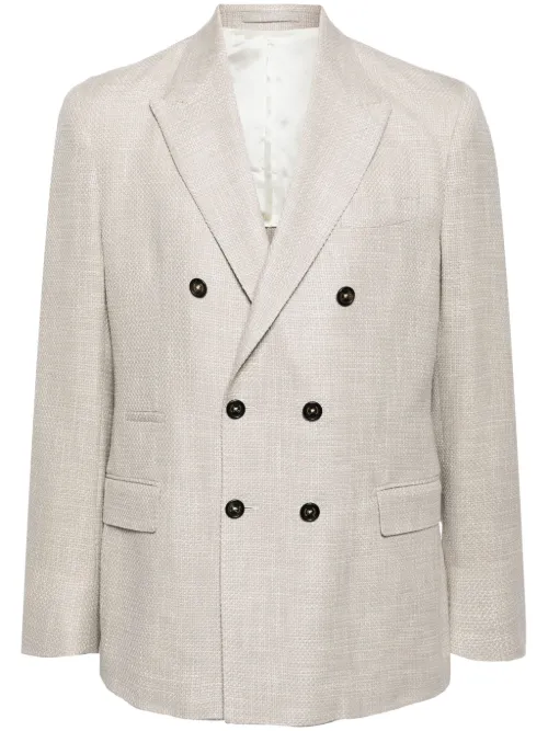 Blazer à boutonnière croisée - Eleventy - Modalova