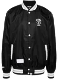 AAPE BY *A BATHING APE® stripe-trim bomber jacket - Black